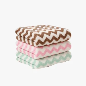 Vxqo Hand Face Towels Pack of 3 Soft Microfiber Absorbent Quick Dry for Bathroom Kitchen Gym Travel Daily Use Multicolor Home Office Men Women Kids