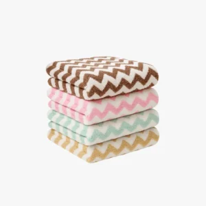 Vxqo Hand Face Towels Pack of 4 Soft Microfiber Absorbent Quick Dry for Bathroom Kitchen Gym Travel Family Daily Use Multicolor Home Office Men Women